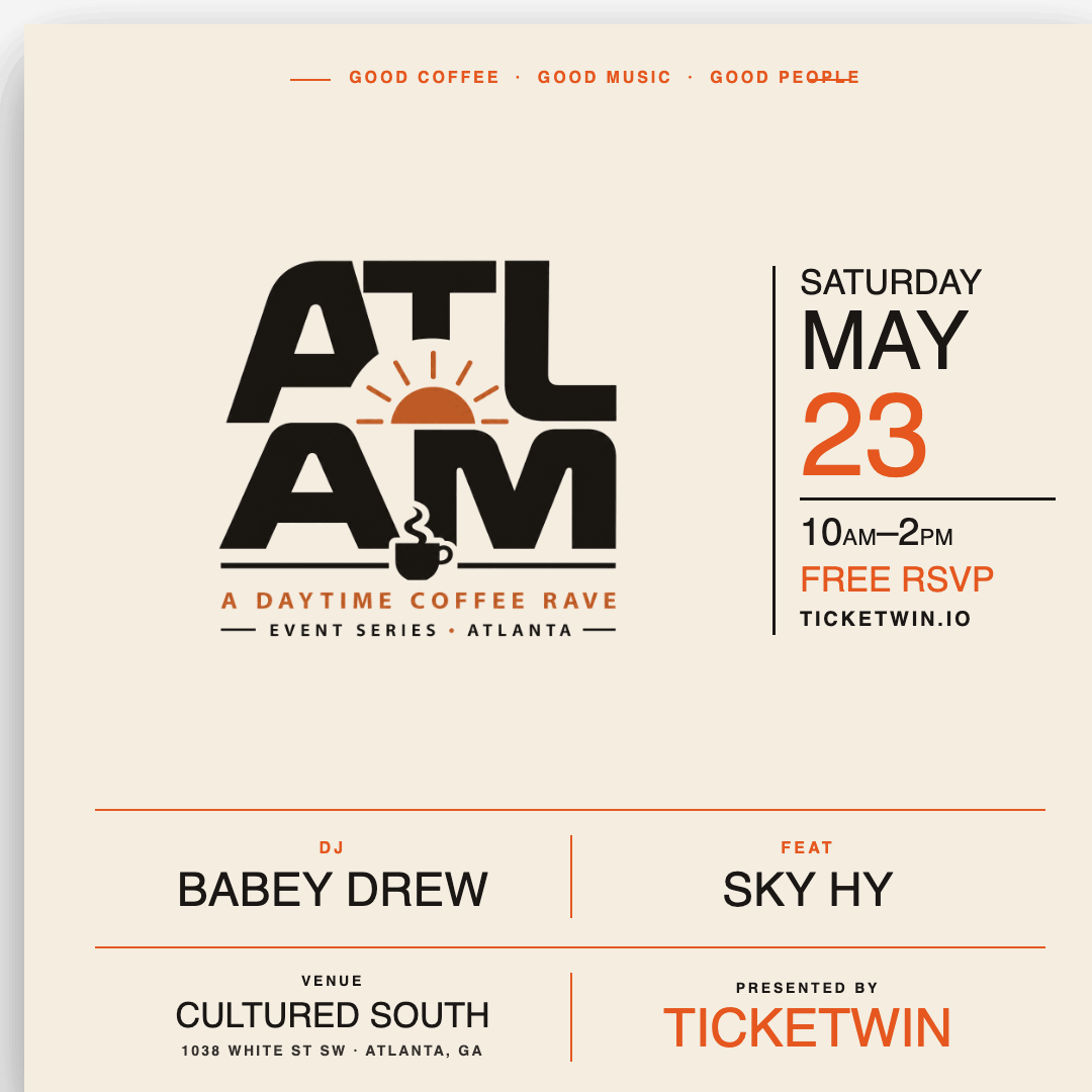 Daytime Coffee Rave ATL AM Rave — Atlanta's Daytime Coffee Rave & Morning Dance Party